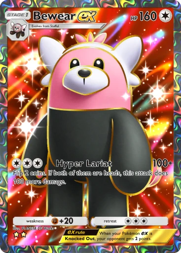 164 Bewear ex – Dual Fusion