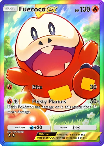 172 Fuecoco ex – Dual Fusion