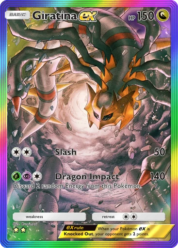181 Giratina ex – Dual Fusion