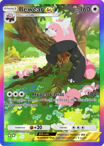 182 Bewear ex – Dual Fusion
