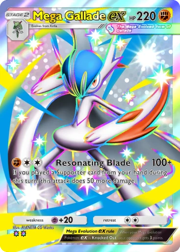 209 Mega Gallade ex – Dual Fusion