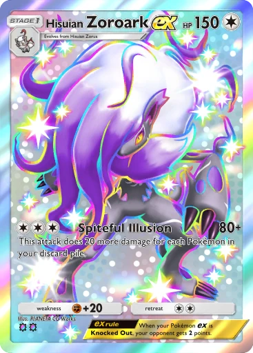 213 Hisuian Zoroark ex – Dual Fusion