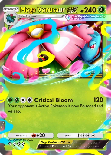 003 Mega Venusaur ex – Deluxe Pack: Mega