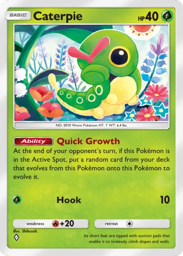 004 Caterpie – Deluxe Pack: Mega