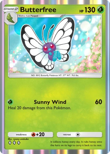 006 Butterfree – Deluxe Pack: Mega