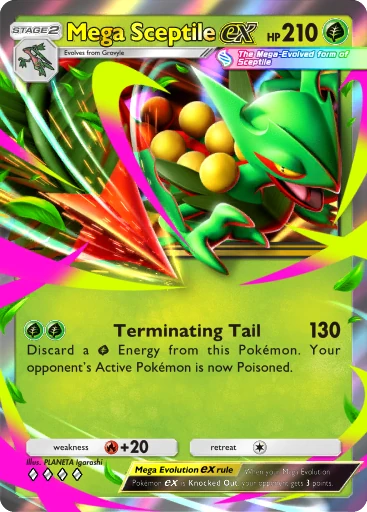 012 Mega Sceptile ex – Deluxe Pack: Mega