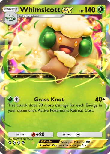017 Whimsicott ex – Deluxe Pack: Mega