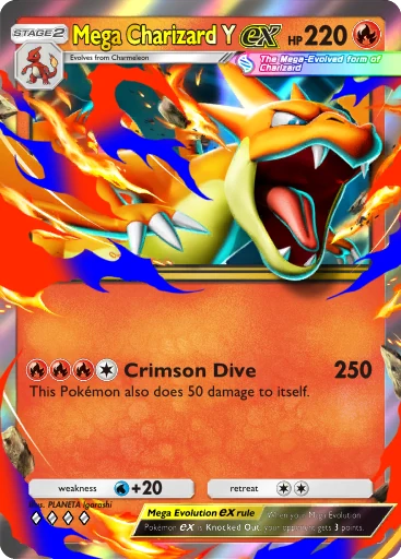 032 Mega Charizard Y ex – Deluxe Pack: Mega