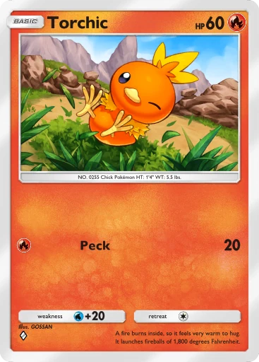 039 Torchic – Deluxe Pack: Mega