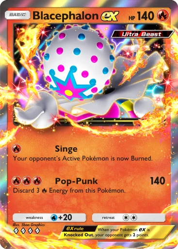 045 Blacephalon ex – Deluxe Pack: Mega