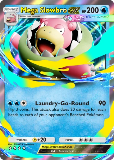 058 Mega Slowbro ex – Deluxe Pack: Mega