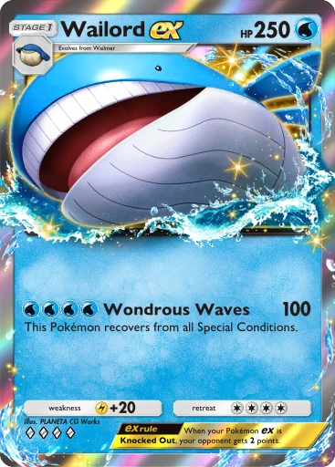 068 Wailord ex – Deluxe Pack: Mega