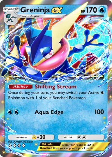 073 Greninja ex – Deluxe Pack: Mega