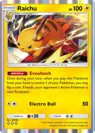 083 Raichu – Deluxe Pack: Mega