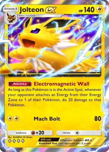 087 Jolteon ex – Deluxe Pack: Mega