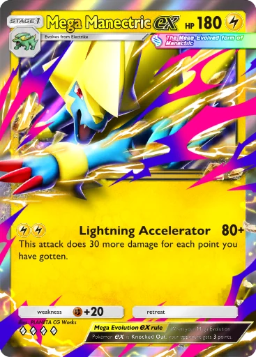 092 Mega Manectric ex – Deluxe Pack: Mega