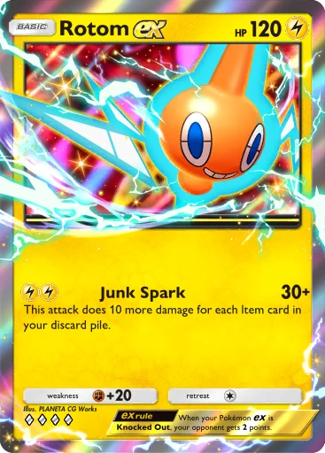 093 Rotom ex – Deluxe Pack: Mega