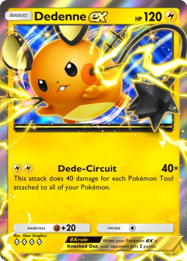 096 Dedenne ex – Deluxe Pack: Mega