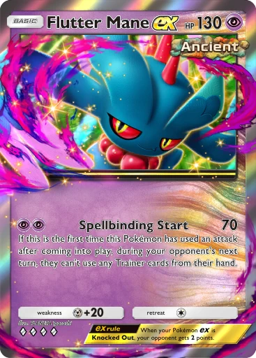 120 Flutter Mane ex – Deluxe Pack: Mega