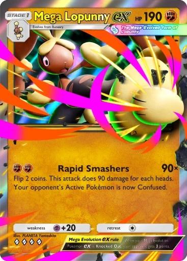 125 Mega Lopunny ex – Deluxe Pack: Mega