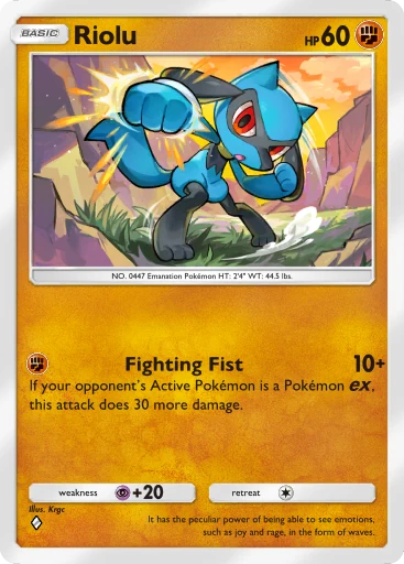 126 Riolu – Deluxe Pack: Mega