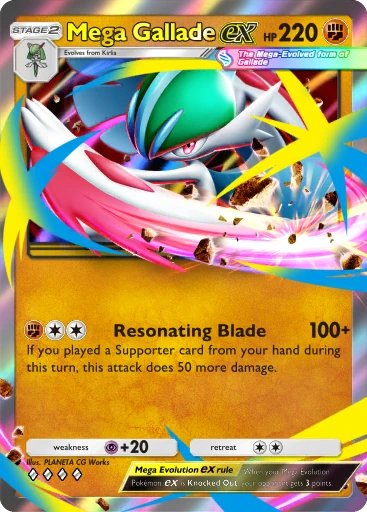 128 Mega Gallade ex – Deluxe Pack: Mega