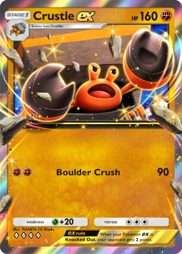 133 Crustle ex – Deluxe Pack: Mega