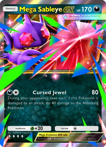 142 Mega Sableye ex – Deluxe Pack: Mega