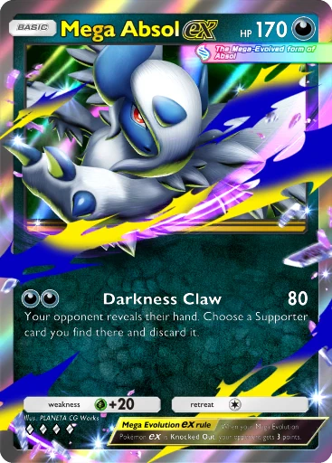 143 Mega Absol ex – Deluxe Pack: Mega