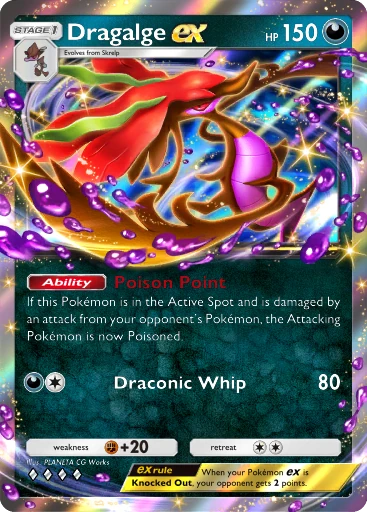 148 Dragalge ex – Deluxe Pack: Mega