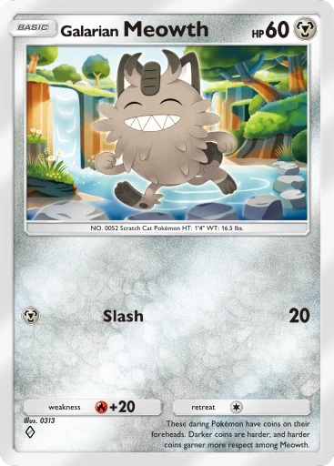 153 Galarian Meowth – Deluxe Pack: Mega