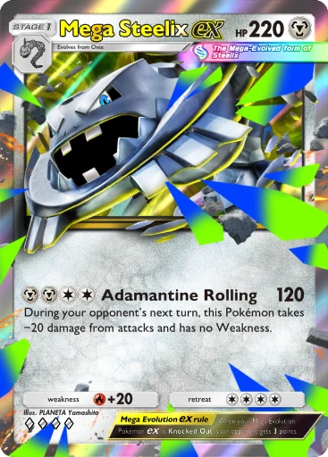155 Mega Steelix ex – Deluxe Pack: Mega