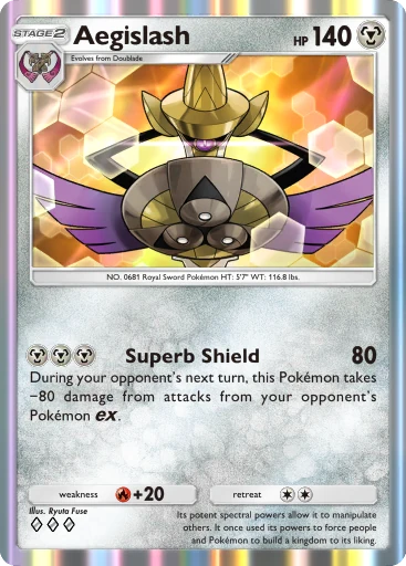 163 Aegislash – Deluxe Pack: Mega
