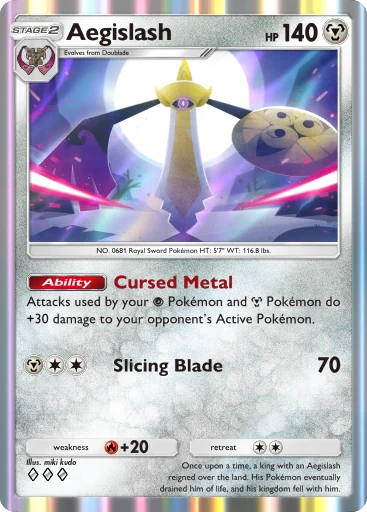 164 Aegislash – Deluxe Pack: Mega