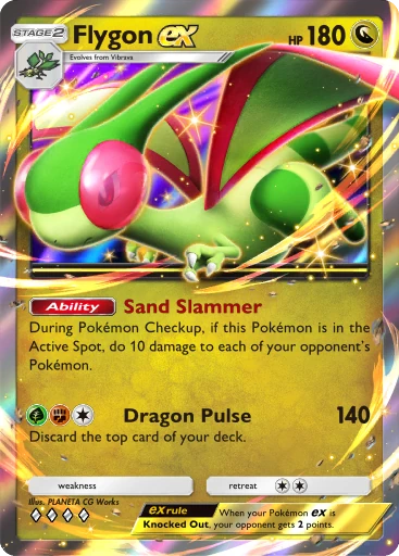172 Flygon ex – Deluxe Pack: Mega