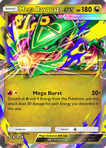 173 Mega Rayquaza ex – Deluxe Pack: Mega