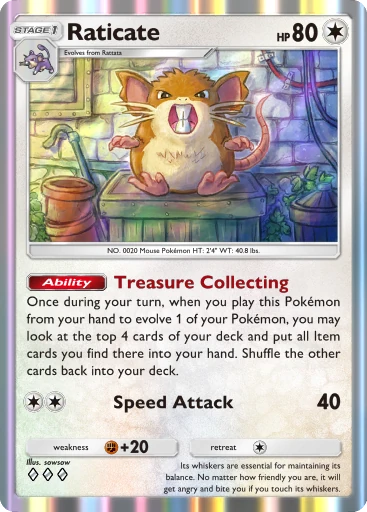 179 Raticate – Deluxe Pack: Mega