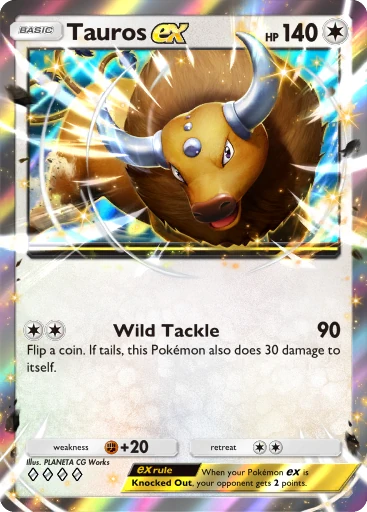 182 Tauros ex – Deluxe Pack: Mega