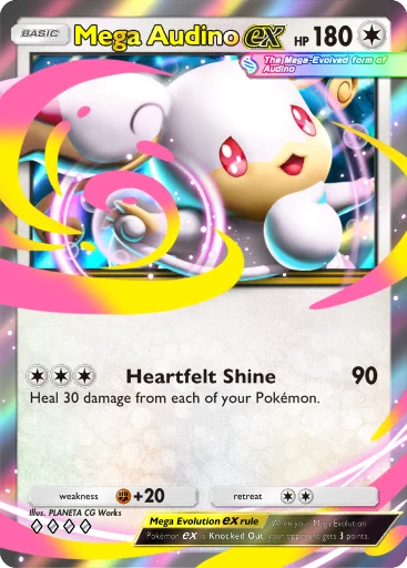 190 Mega Audino ex – Deluxe Pack: Mega