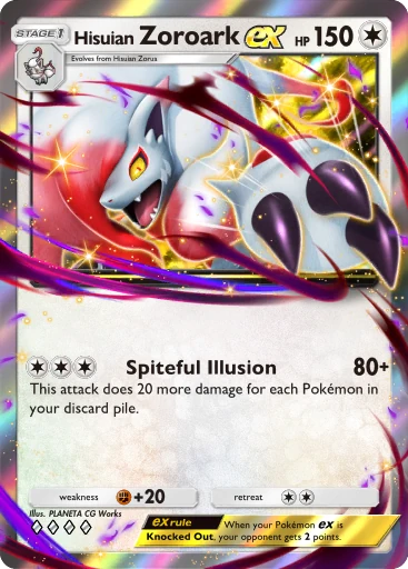 192 Hisuian Zoroark ex – Deluxe Pack: Mega