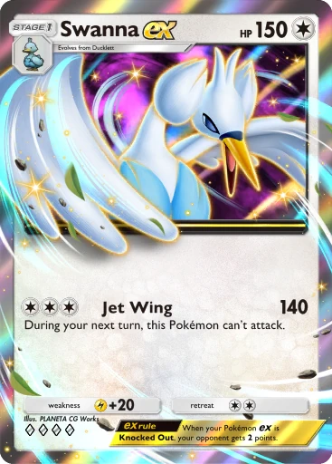 194 Swanna ex – Deluxe Pack: Mega