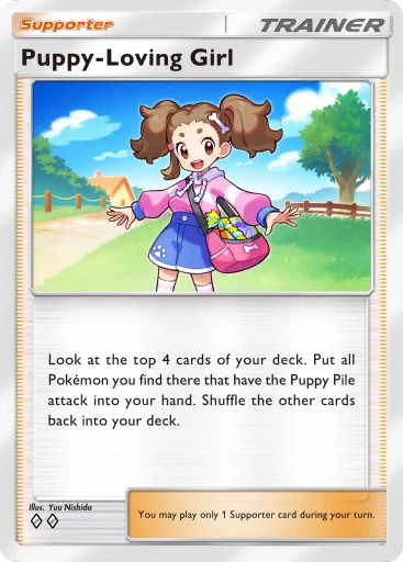 216 Puppy-Loving Girl – Deluxe Pack: Mega