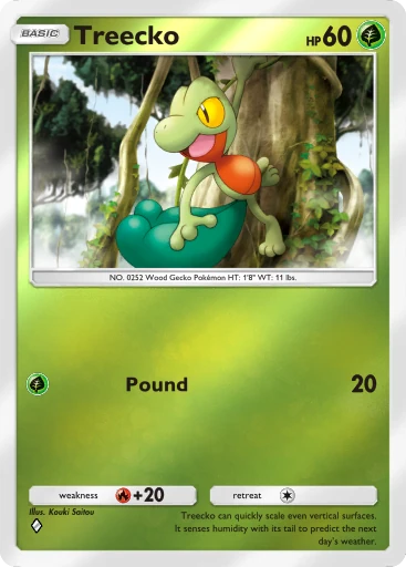 244 Treecko – Deluxe Pack: Mega