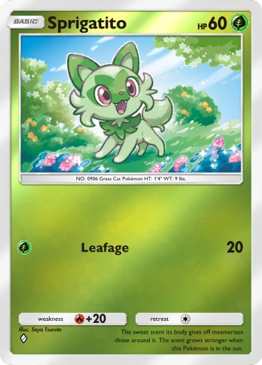 252 Sprigatito – Deluxe Pack: Mega
