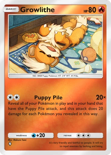 260 Growlithe – Deluxe Pack: Mega