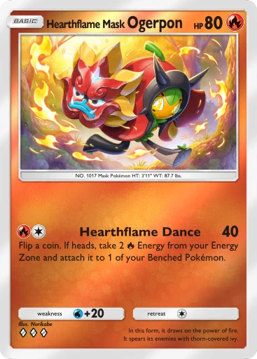 272 Hearthflame Mask Ogerpon – Deluxe Pack: Mega