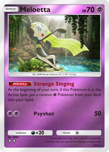 309 Meloetta – Deluxe Pack: Mega