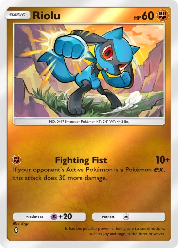 318 Riolu – Deluxe Pack: Mega