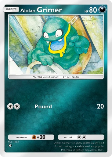 324 Alolan Grimer – Deluxe Pack: Mega