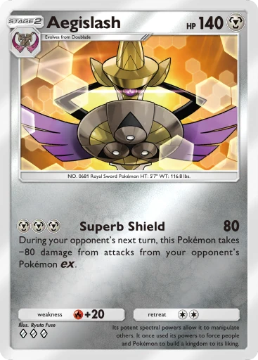 340 Aegislash – Deluxe Pack: Mega